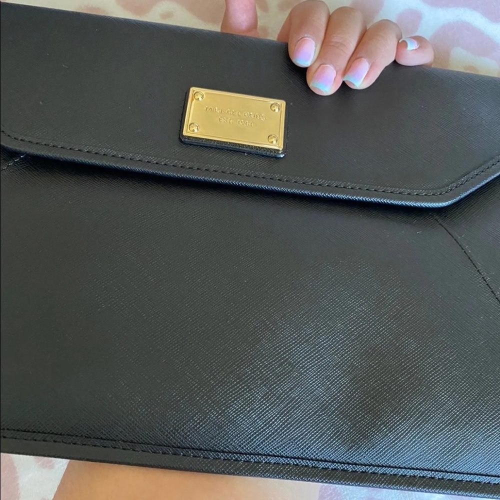 Michael Kors Leather Clutch - Picture 8 of 15